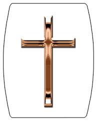DAREC 510 BZ WT Bronze Single Cross White Background copy